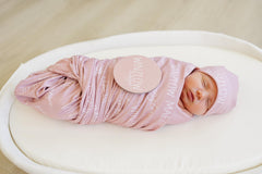 Personalized Baby Swaddle Blanket, Perfect Baby Shower Gift JS12