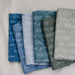 Personalized Baby Swaddle Blanket, Perfect Baby Shower Gift JS12