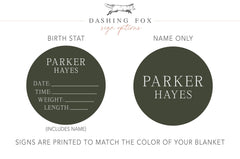 Personalized Baby Swaddle Blanket, Perfect Baby Shower Gift JS54