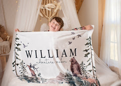 Woodland Theme, Adventure Seeker Blanket