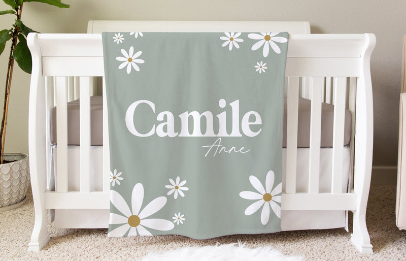Daisy Personalized Blanket BB46
