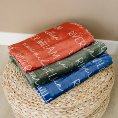Personalized Name Blanket,  NB34