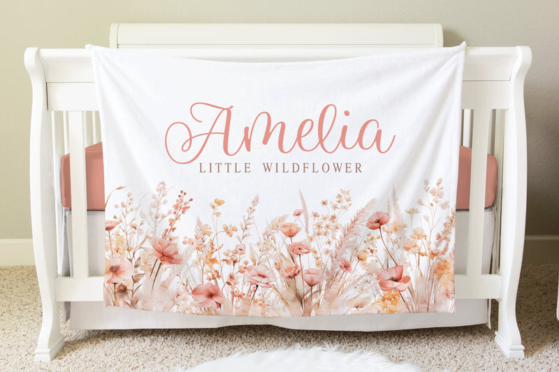 Wildflower Baby Blanket, BB58