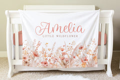 Wildflower Baby Blanket, BB58