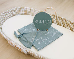 Personalized Baby Swaddle Blanket, Perfect Baby Shower Gift JS45