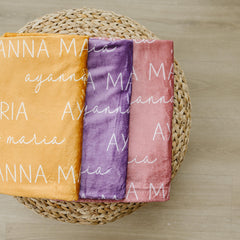 Personalized Name Blanket  NB34