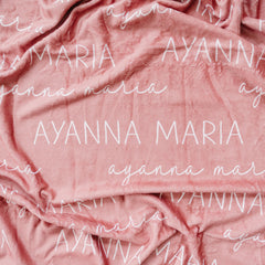 Personalized Name Blanket  NB34