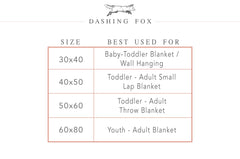 Personalized Name Blanket  NB34