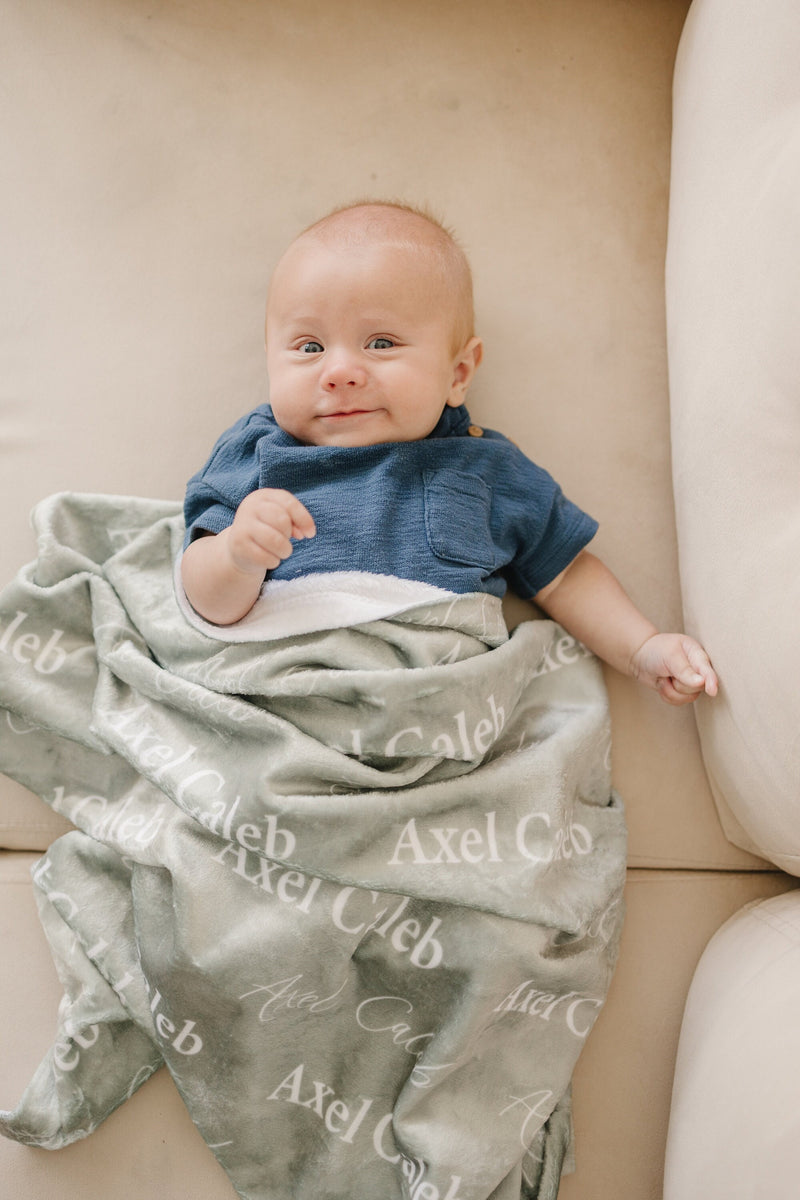 Personalized Name Blanket,  NB04