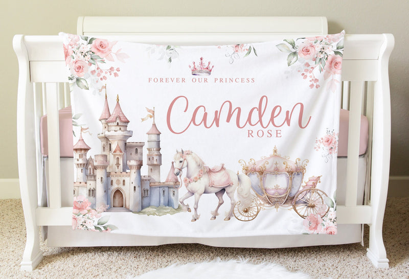 Princess Personalized Blanket,  BB44