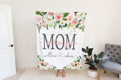 Personalized Mom Blanket