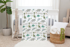 Dinosaur Swaddle - Blanket