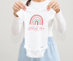 Baby Girl Rainbow Onesie® - Toddler Shirt