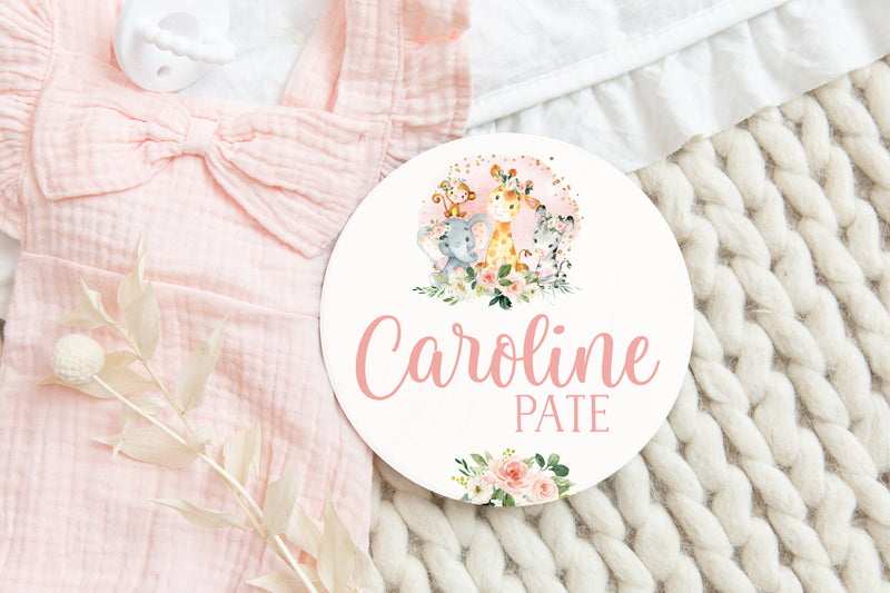 Personalized Safari Name Sign