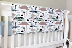 Personalized Dinosaur Swaddle