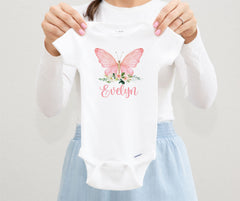Personalized Butterfly Onesie® - Toddler Shirt