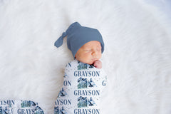 Mountain Personalized Swaddle - Blanket