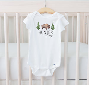 Personalized Buffalo Onesie® - Toddler Shirt