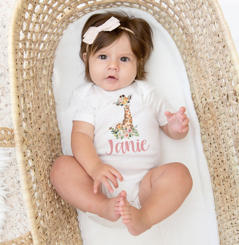 Personalized Giraffe Onesie® - Toddler Shirt