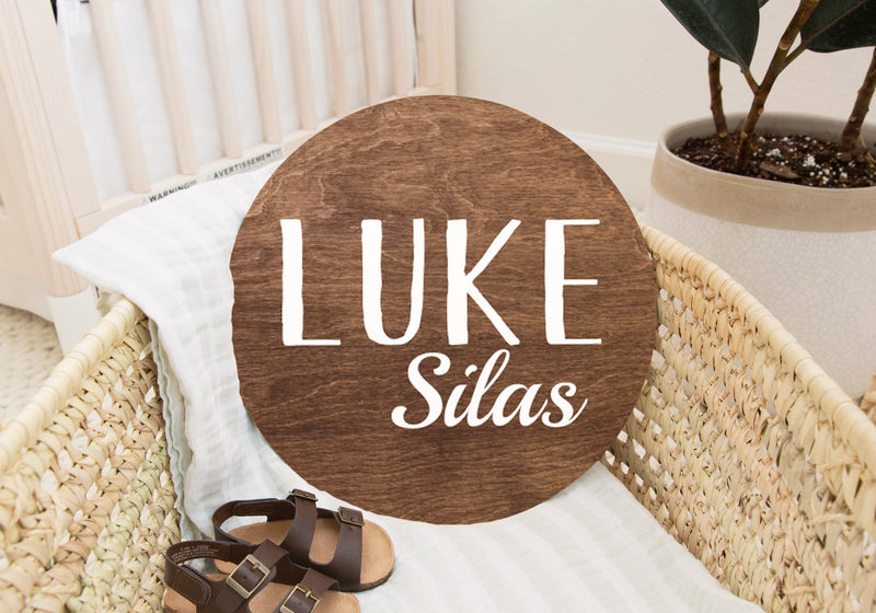 Personalized Name Sign