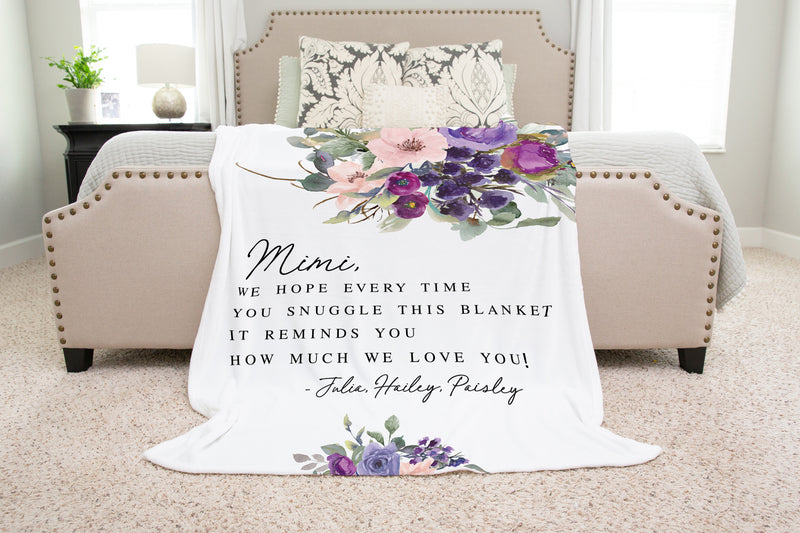 Home Is Wherever Mom Is Blanket – Dashing Fox