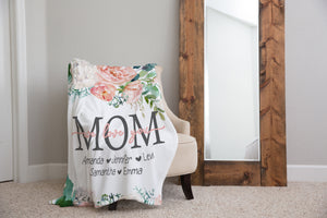 Floral Mom Blanket