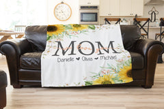 Sunflower Mom Blanket