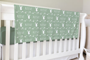 Personalized Deer Swaddle