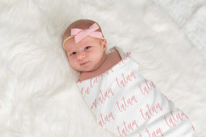 Personalized Name Swaddle