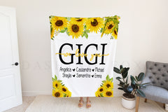 Sunflower Mom Blanket