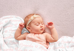 Personalized Baby Name Swaddle