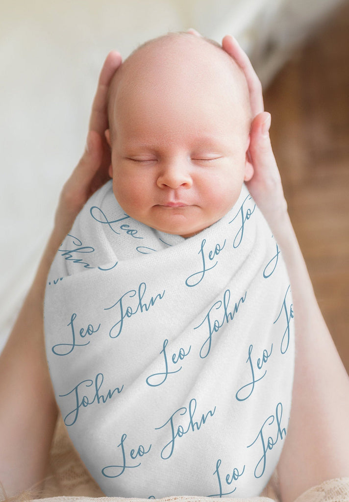 Personalized Name Swaddle
