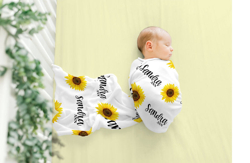 Sunflower Swaddle Swaddle
