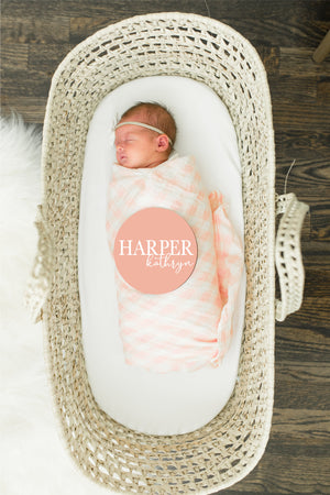 Personalized Wood Baby Name Sign