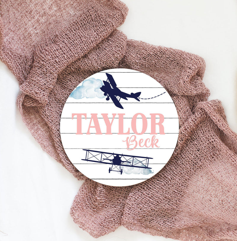 Personalized Airplane Name Sign