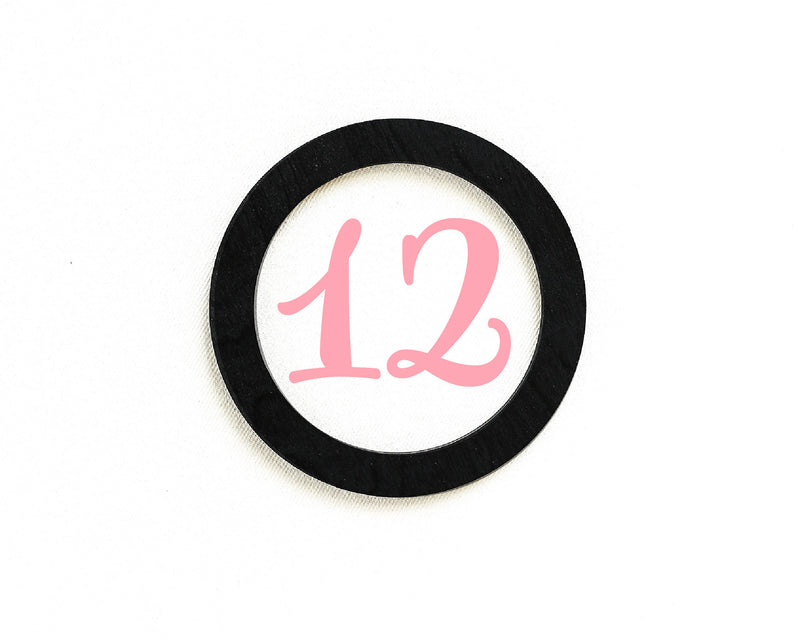 Wood Circle Marker, Milestone Blanket Marker, Month Marker, Baby Shower Gift, Photo Prop, Keepsake