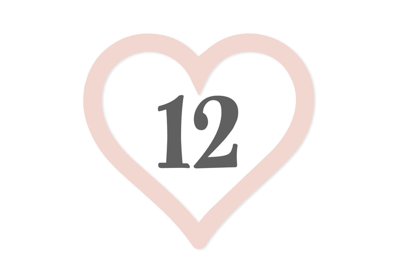 Wood Heart Marker, Milestone Blanket Marker, Month Marker, Baby Shower Gift, Photo Prop, Keepsake