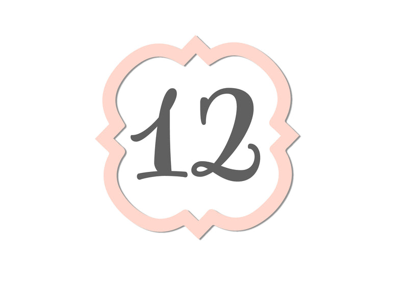 Wood Quarterfoil Marker, Milestone Blanket Marker, Month Marker, Baby Shower Gift, Photo Prop, Keepsake