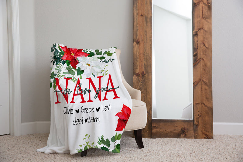Personalized Christmas Blanket