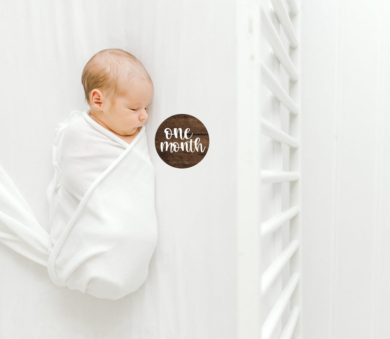 Monthly Baby Milestone Cards