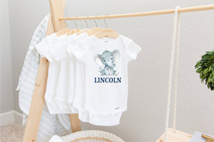 Personalized Elephant  Onesie® - Toddler Shirt