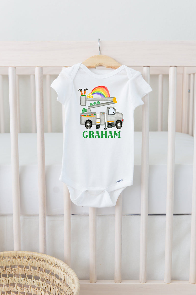 St. Patricks Day Lineman Onesie® - Toddler Shirt