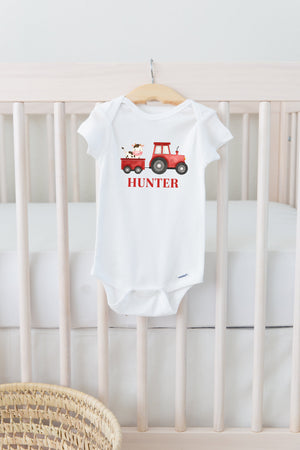 Baby Cow Tractor Onesie® - Toddler Shirt